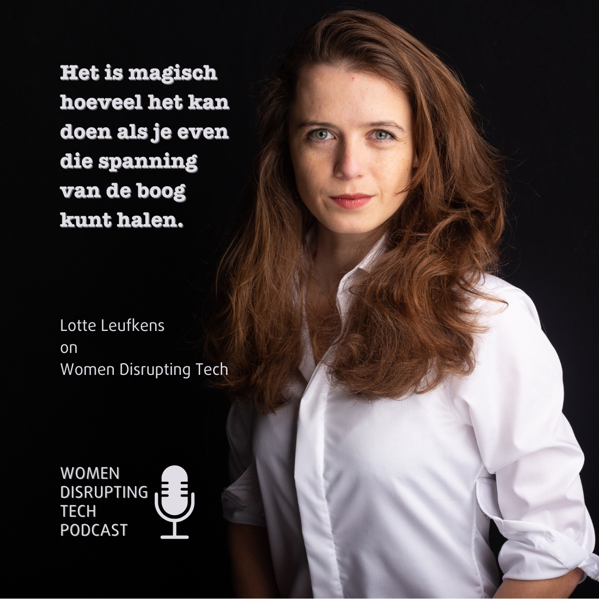 Foto van Lotte Leufkens van CloudCuddle bij een blog over het interview met haar voor de Women Disrupting Tech Podcast
