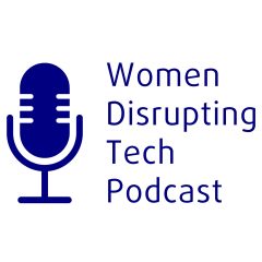 Logo Women Disrupting Tech podcast